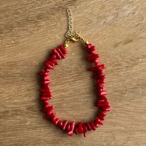 NWOT Tuckernuck Coral Chip Bracelet